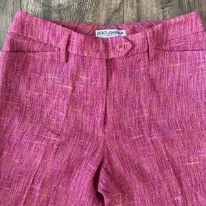 Dolce & Gabanna Tweed Trousers